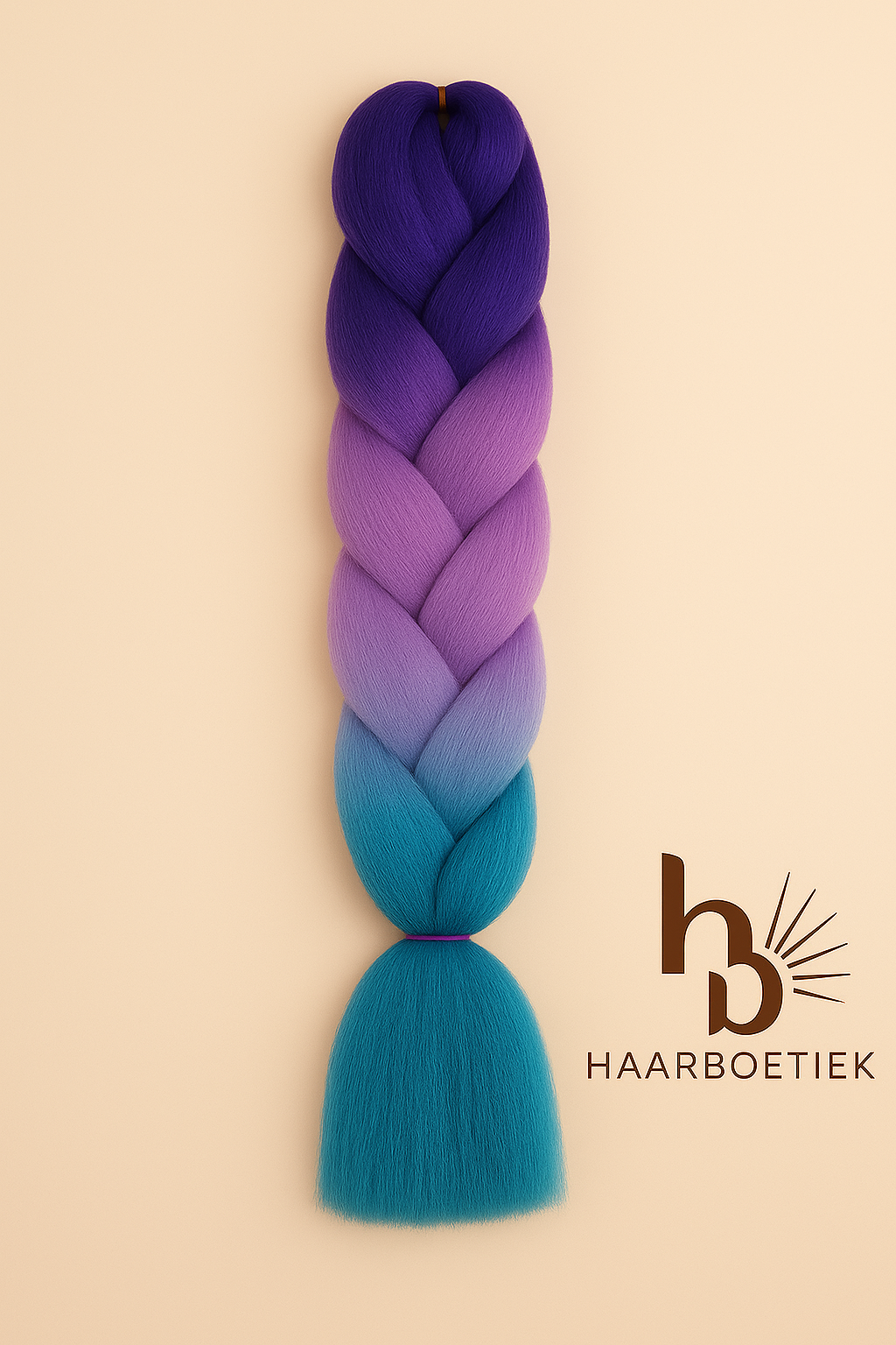 Invlecht haar mermaid donker - De HaarBoetiek