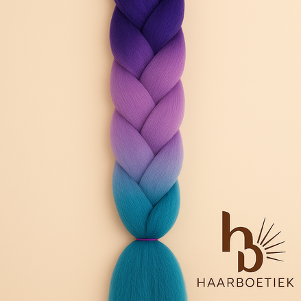Invlecht haar mermaid donker - De HaarBoetiek