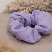 Scrunchie Lila – Satijnen Haarelastiek Lila
