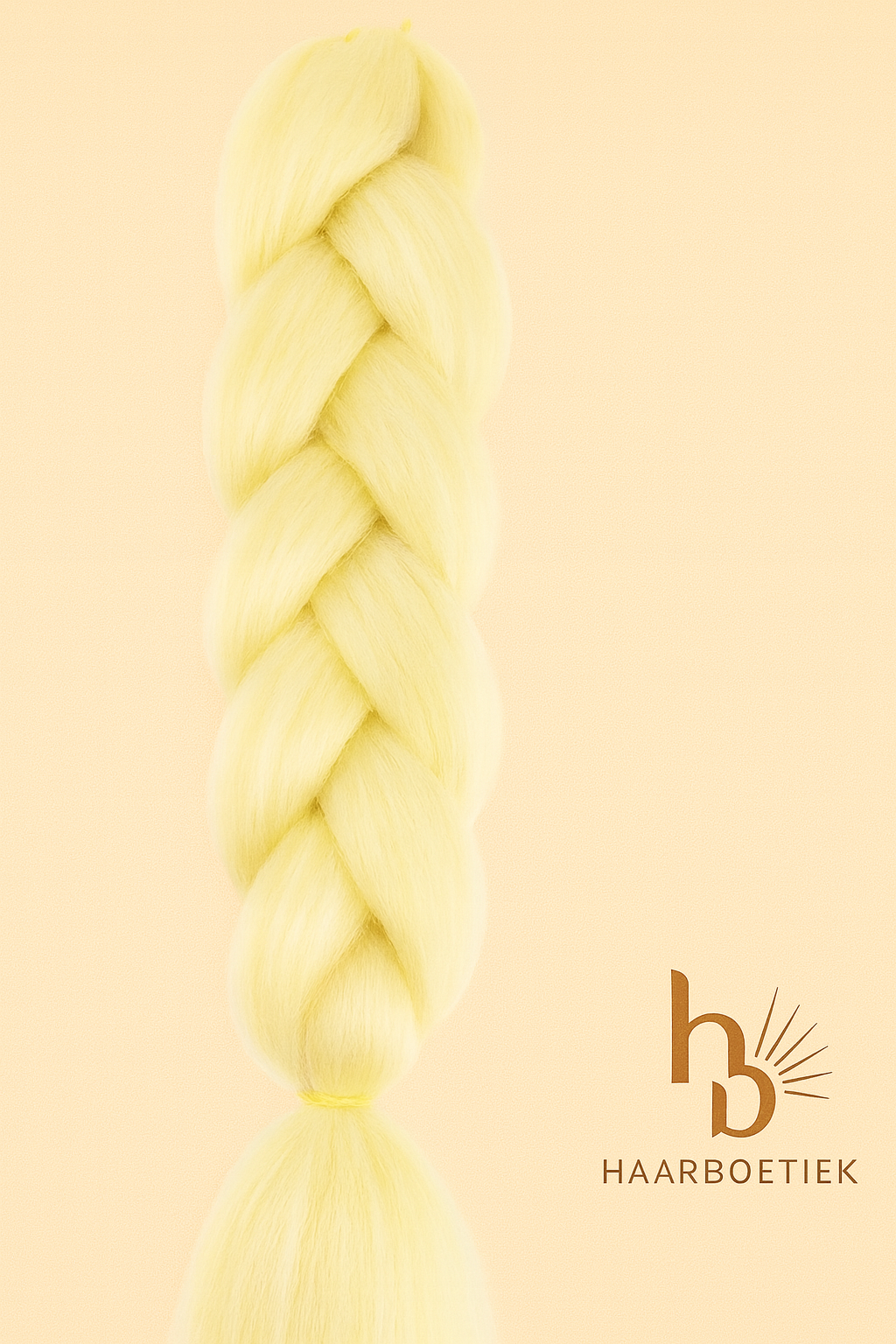 Invlecht Haar Blond 60cm - De HaarBoetiek