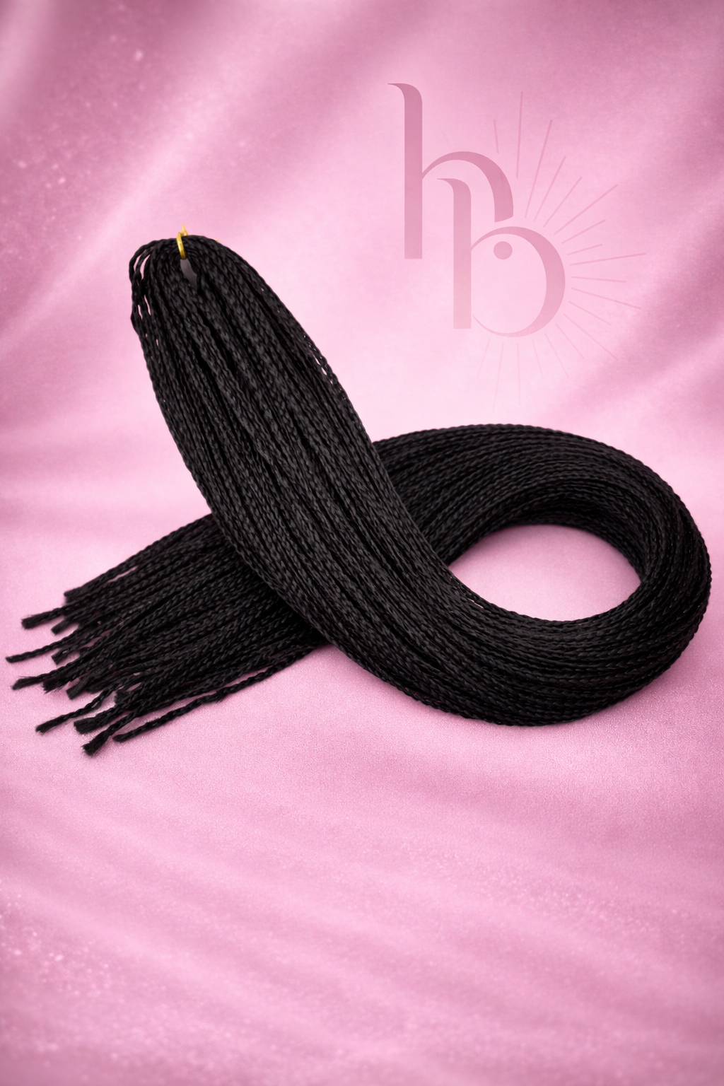 Premium braid invlecht haar zwart - de haarboetiek