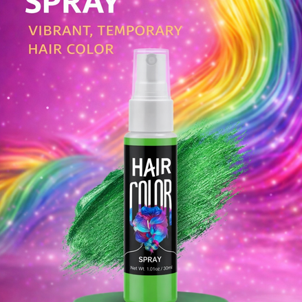 Haar spray groen voor tijdelijke groene haarkleur carnaval en festivals - De HaarBoetiek