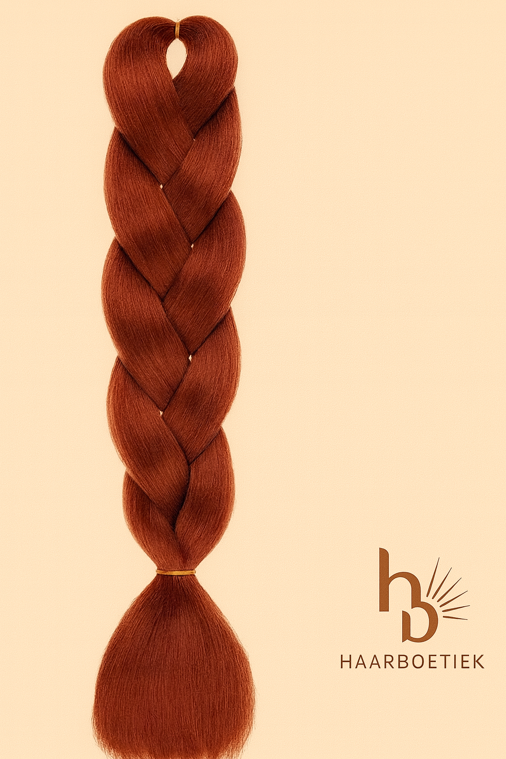Invlecht haar bordeaux - De HaarBoetiek