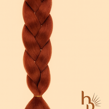 Invlecht haar bordeaux - De HaarBoetiek