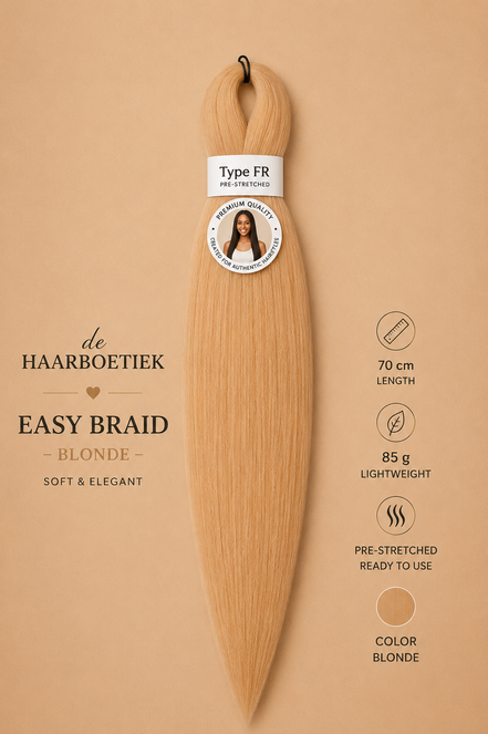 Easy braid donker blond