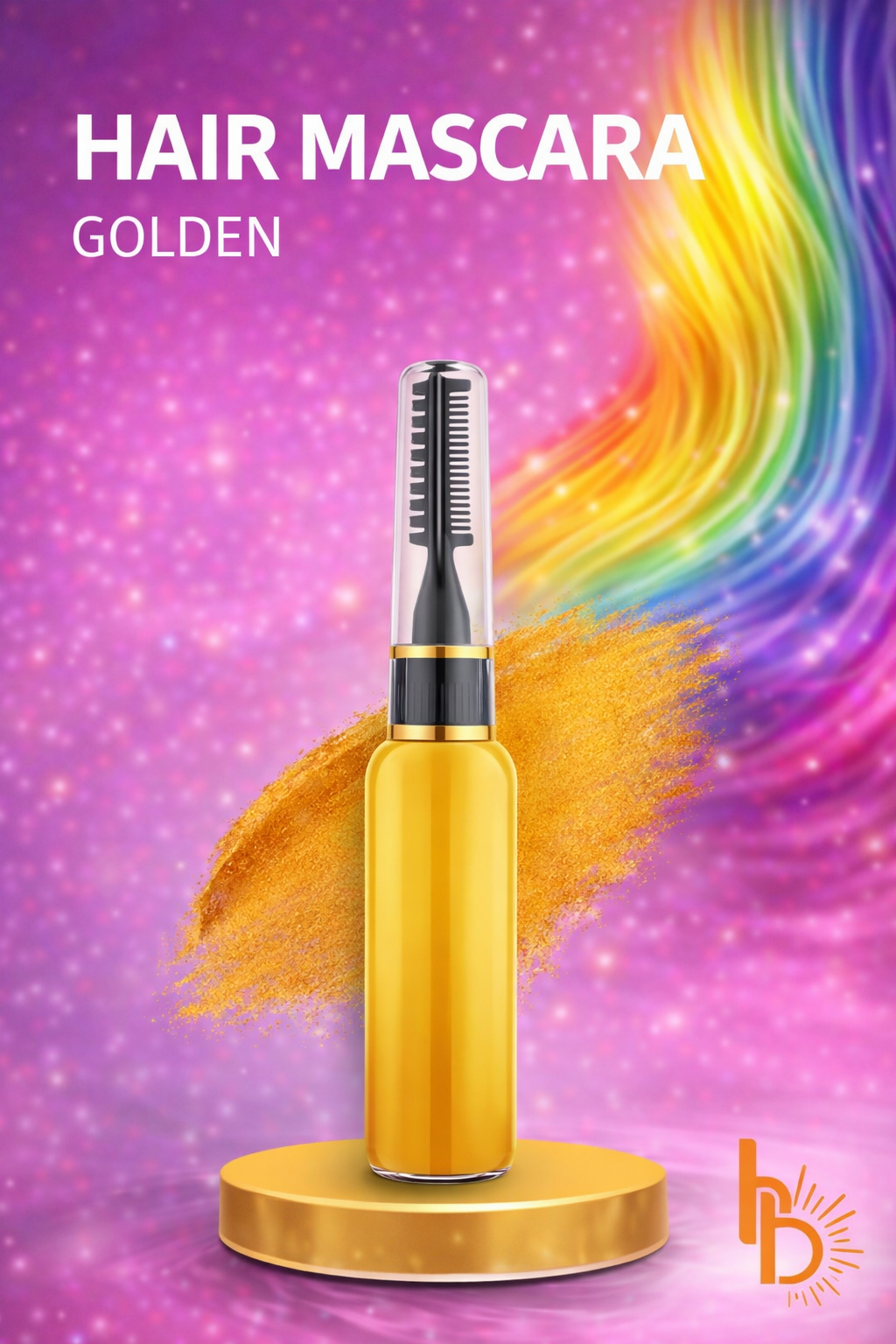 Haar mascara voor tijdelijke haarkleur eenvoudig uitwasbaar - De HaarBoetiek