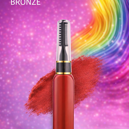 Haar mascara rood voor tijdelijke rode haarkleur feestlooks en carnaval - De HaarBoetiek