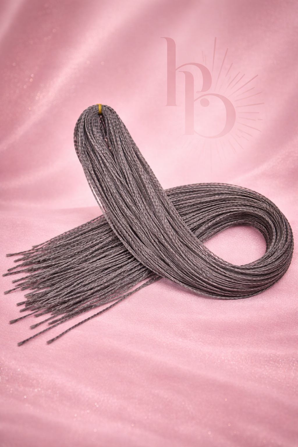 invlecht haar braid grijs