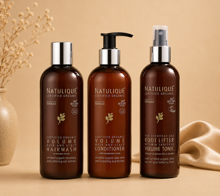 Natulique Love Your Hair SET – Shampoo, Conditioner & Heat Protector - De HaarBoetiek