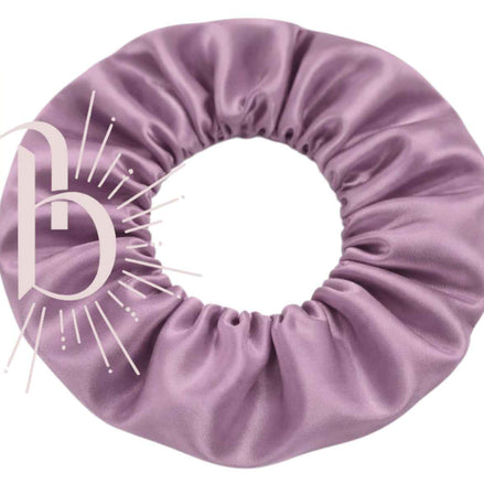 Srunchie Rose paars - satijn XL