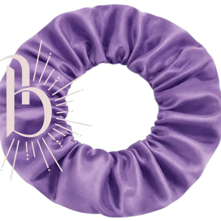 Srunchie licht paars - satijn - xl