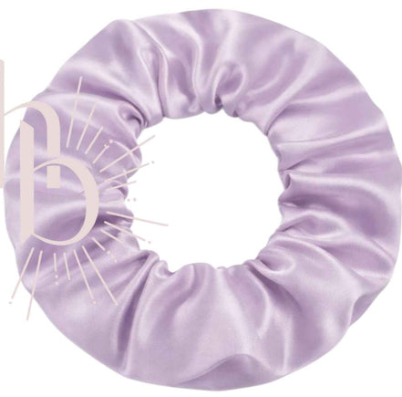 Srunchie licht lila - satijn - xl