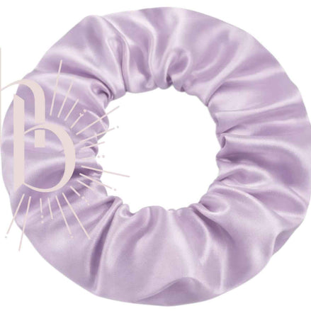 Srunchie licht lila - satijn - xl