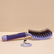 HaarBoetiek brush paars uitkamborstel voor weave en extensions - De HaarBoetiek