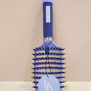 HaarBoetiek Brush Paars – Professionele Uitkamborstel voor Weave en Extensions