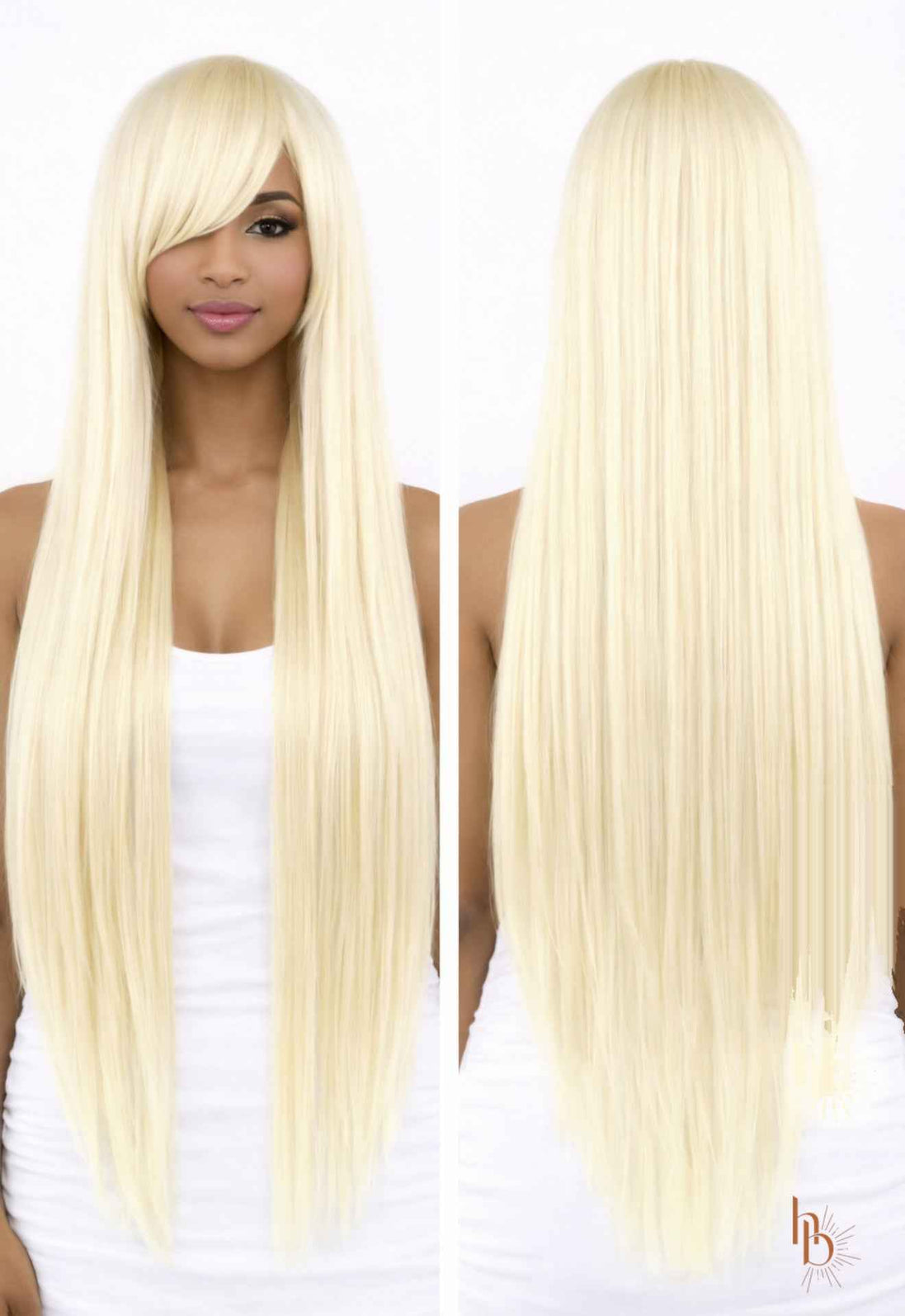 Premium dames pruik blond stijl | De haarboetiek | 80 CM
