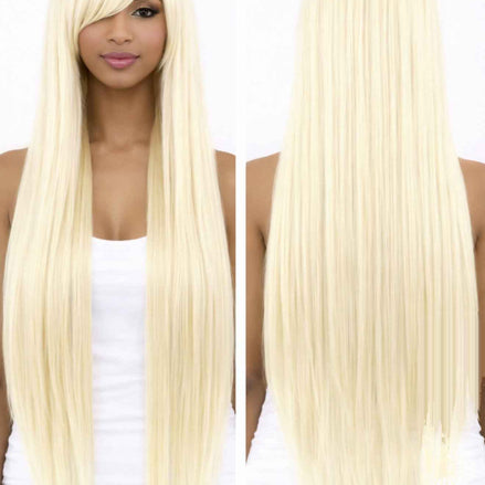 Premium dames pruik blond stijl | De haarboetiek | 80 CM