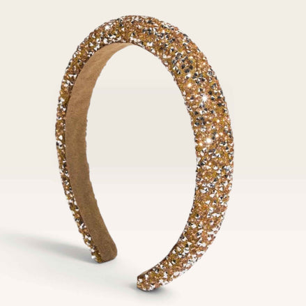 Haarband Goud – Strass