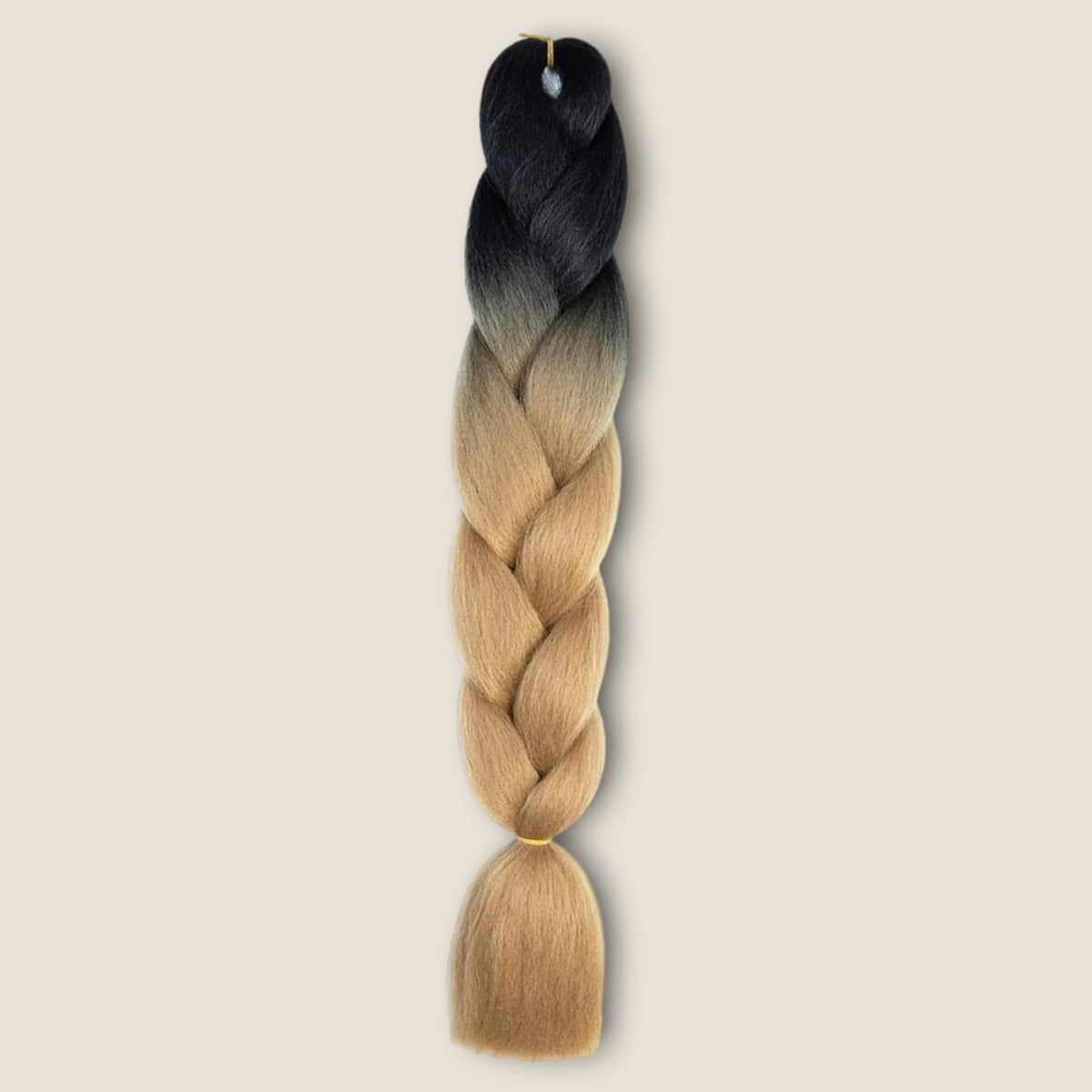 Ombre Invlechthaar – Zwart naar Blond – ombre vlechthaar voor braids