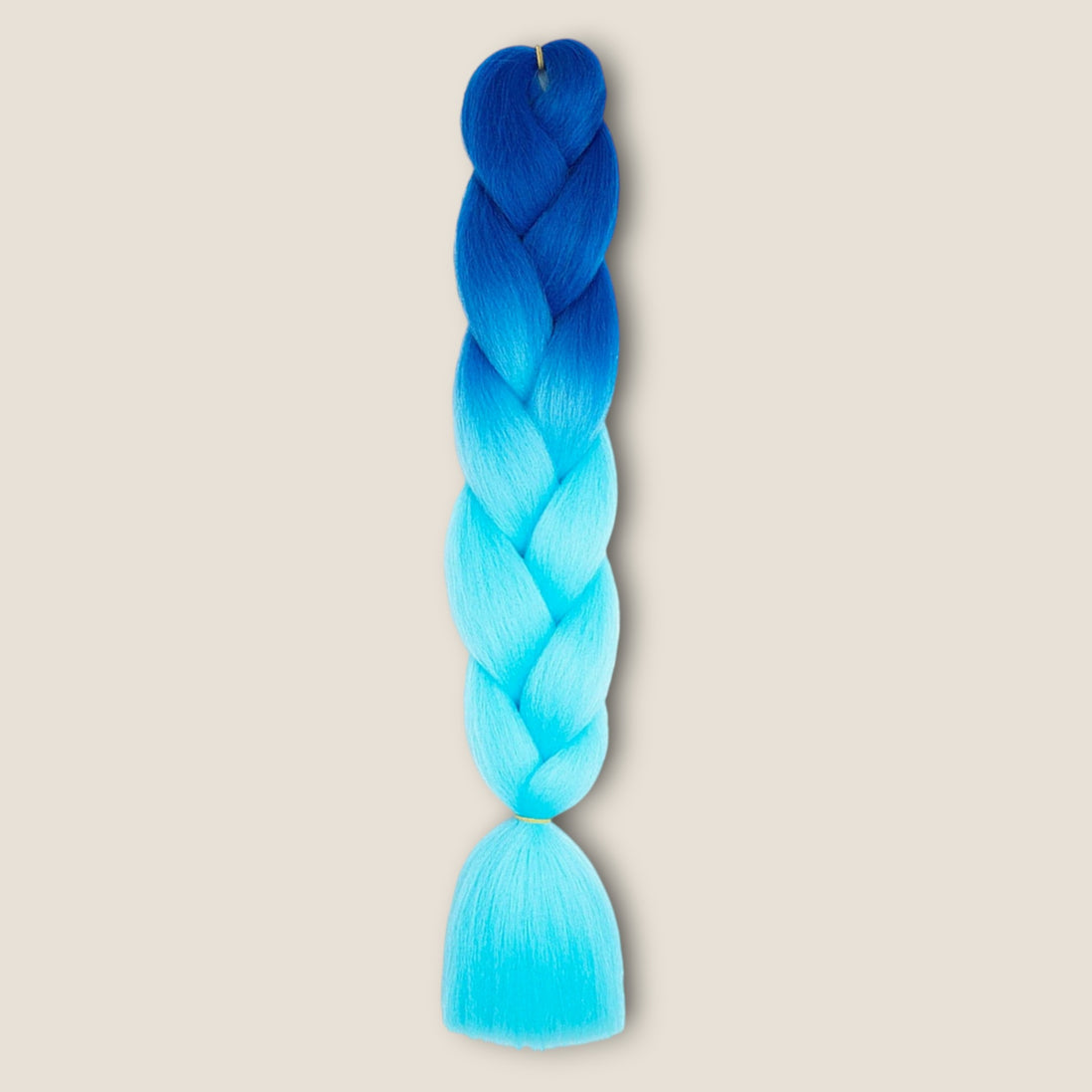 Ombre Invlechthaar – Blauw naar Lichtblauw – ombre vlechthaar voor braids