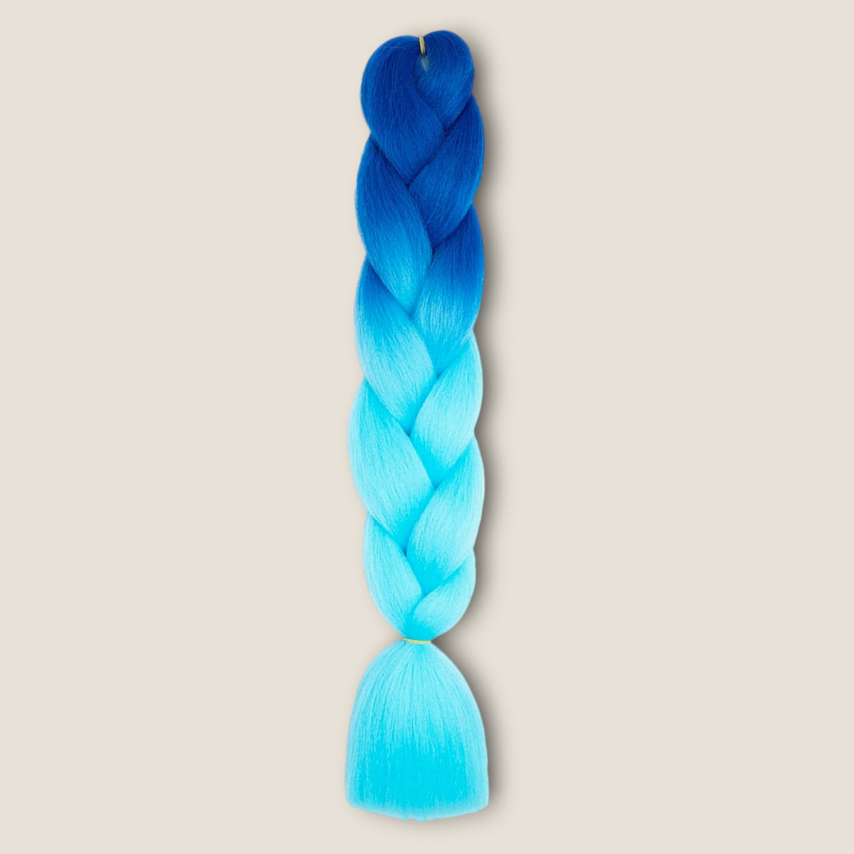 Ombre Invlechthaar – Blauw naar Lichtblauw – ombre vlechthaar voor braids