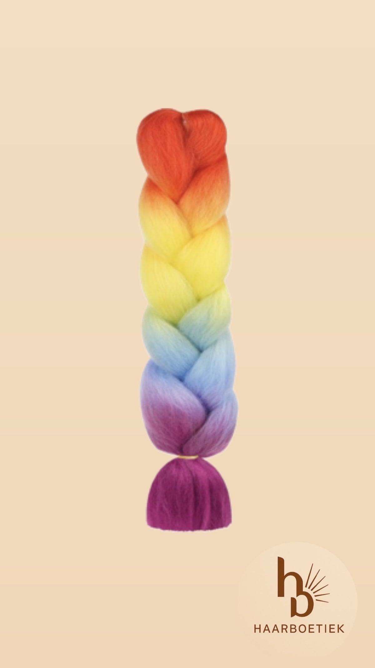 Invlecht Haar Regenboog - De HaarBoetiek