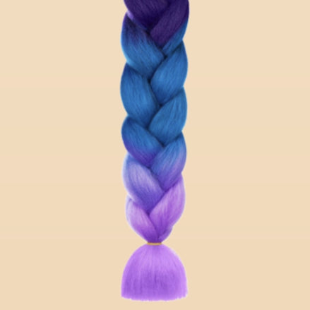 Invlecht haar mermaid donker - De HaarBoetiek