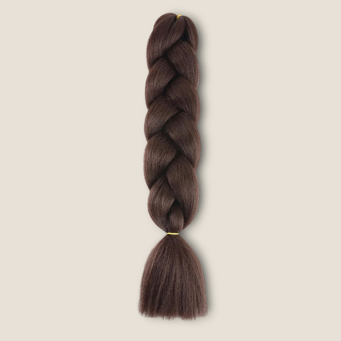 Invlechthaar – Donkerbruin – synthetisch vlechthaar voor braids