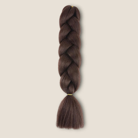 Invlechthaar – Donkerbruin – synthetisch vlechthaar voor braids