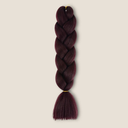 Invlechthaar – Bordeaux – synthetisch vlechthaar voor braids