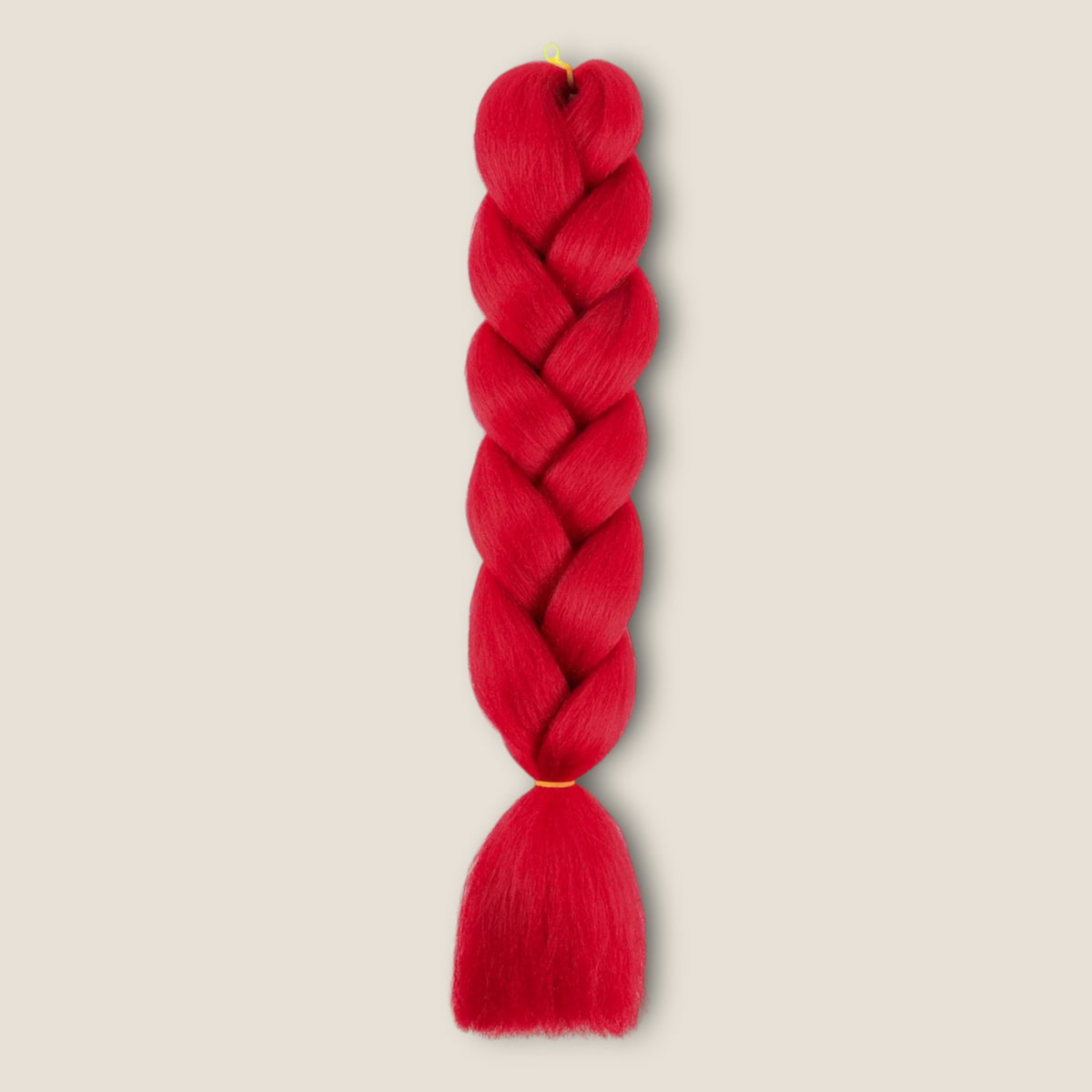 Invlechthaar – Rood – synthetisch vlechthaar voor braids