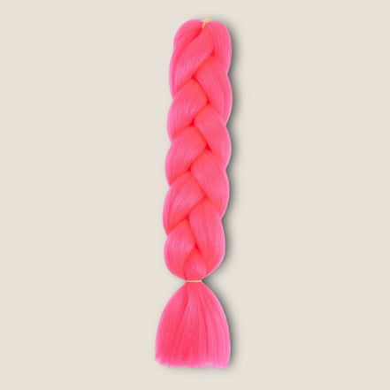 Invlechthaar – Neon Roze – synthetisch vlechthaar voor braids