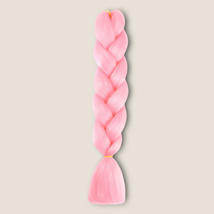Invlechthaar – Lichtroze – synthetisch vlechthaar voor braids