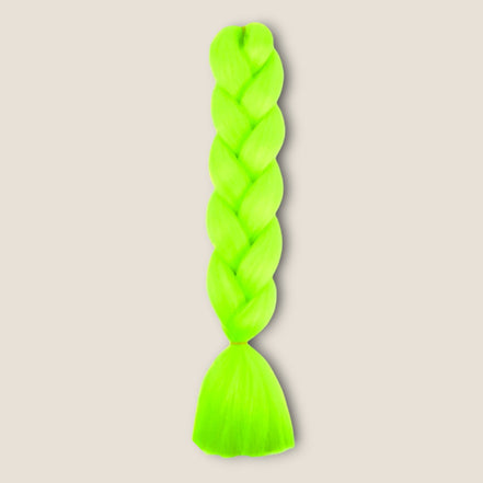 Invlechthaar – Neon Groen – synthetisch vlechthaar voor braids