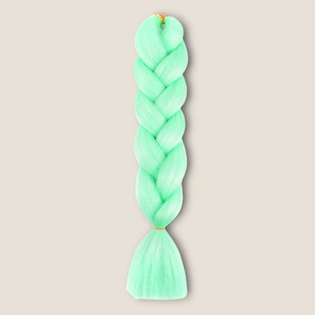 Invlechthaar – Mintgroen – synthetisch vlechthaar voor braids