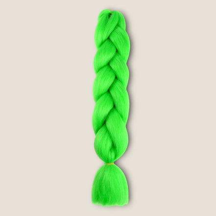 Invlechthaar – Felgroen – synthetisch vlechthaar voor braids