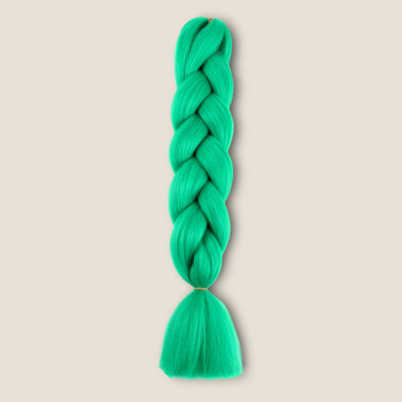 Invlechthaar – Turquoise Groen – synthetisch vlechthaar voor braids