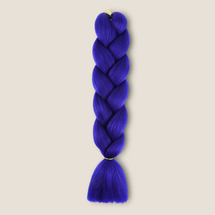 Invlechthaar – Kobaltblauw – synthetisch vlechthaar voor braids