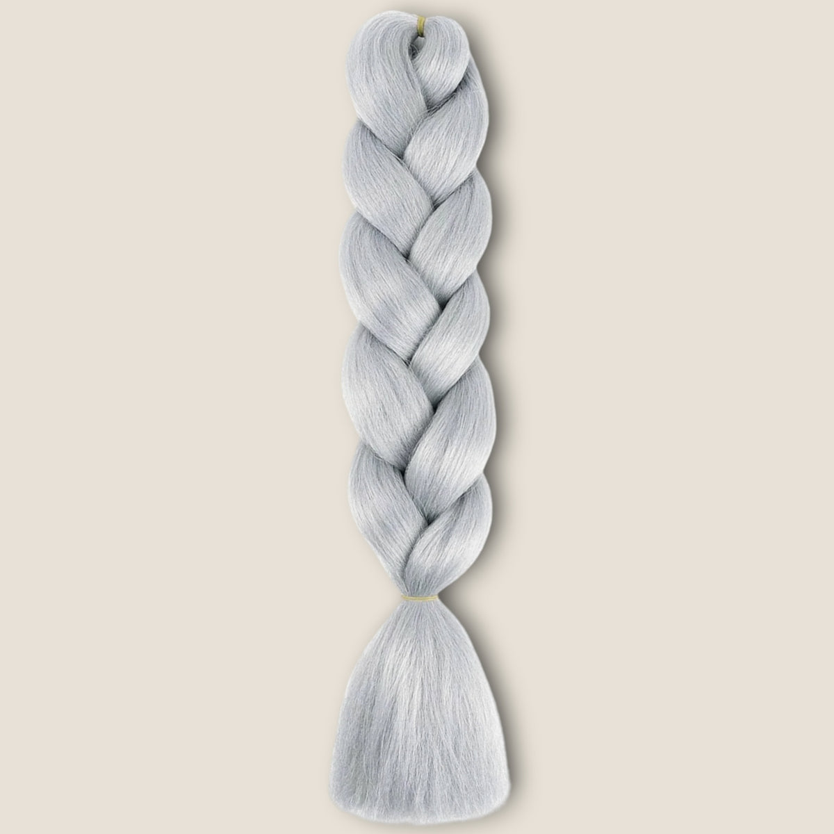 Invlechthaar Zilvergrijs – synthetisch vlechthaar voor braids