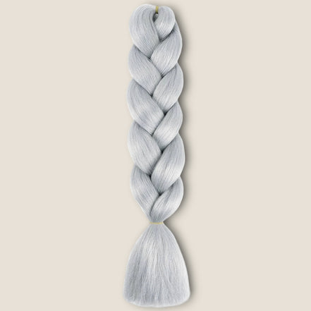 Invlechthaar Zilvergrijs – synthetisch vlechthaar voor braids