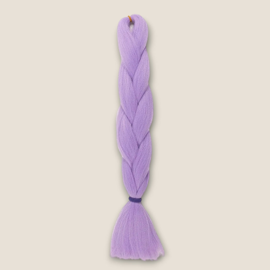 Glow in the Dark Invlechthaar 60 cm – Lila – synthetisch vlechthaar voor braids