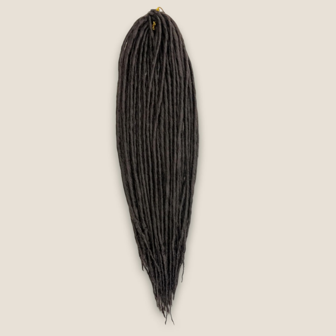 Zwarte dreads 50 cm 100 gram – synthetische dreadlocks