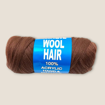 Acryl Haarwol – Bruin – De HaarBoetiek