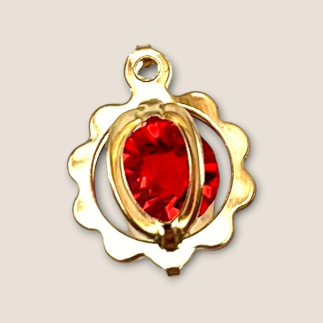 Haarbedel Draaibedeltje Rood – De HaarBoetiek