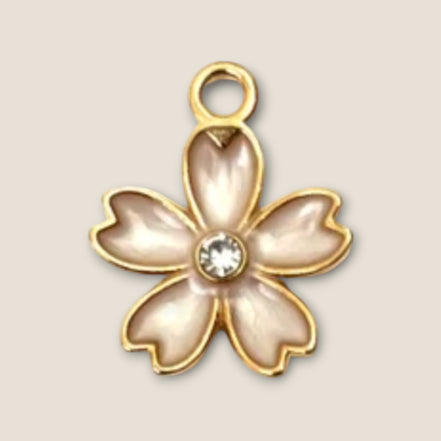 Haarbedel Bloem Champagne