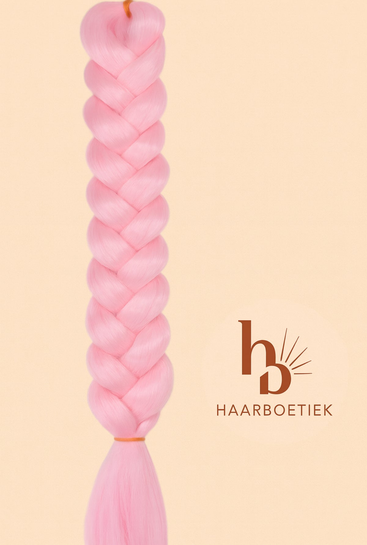 Invlecht haar roze glow in the dark - De HaarBoetiek