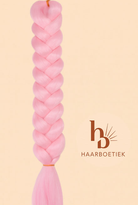 Invlecht haar roze Glow in de dark | De haarboetiek