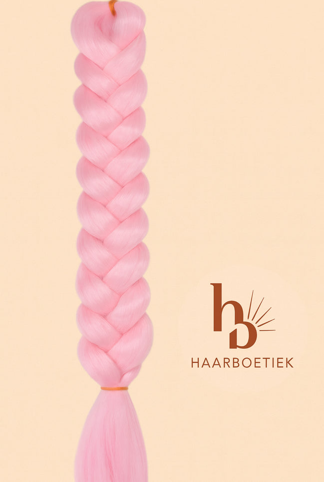 Invlecht haar roze Glow in de dark | De haarboetiek