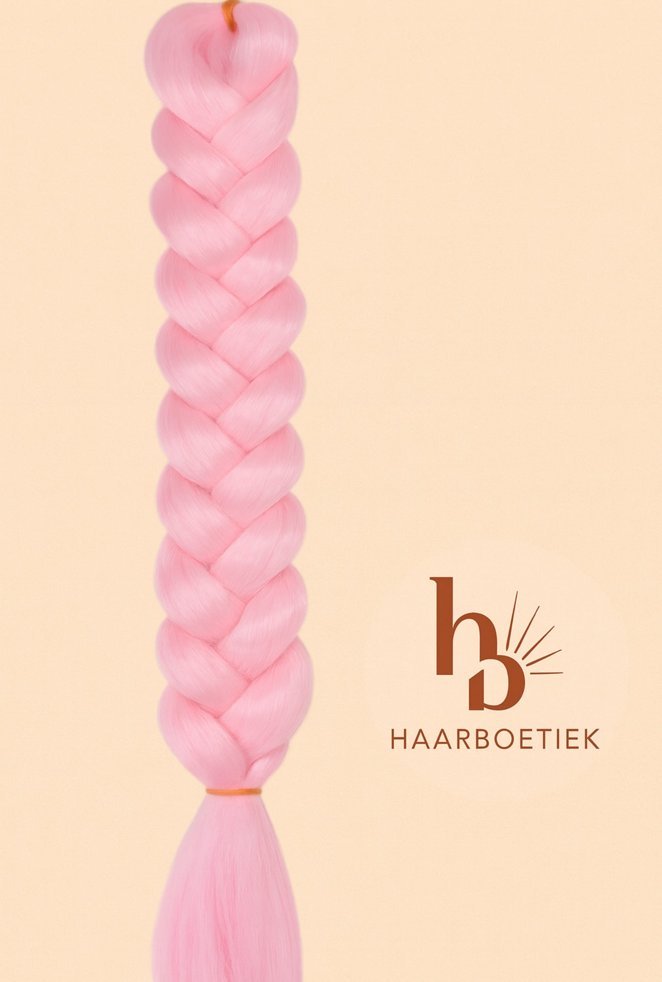 Invlecht haar roze Glow in de dark | De haarboetiek