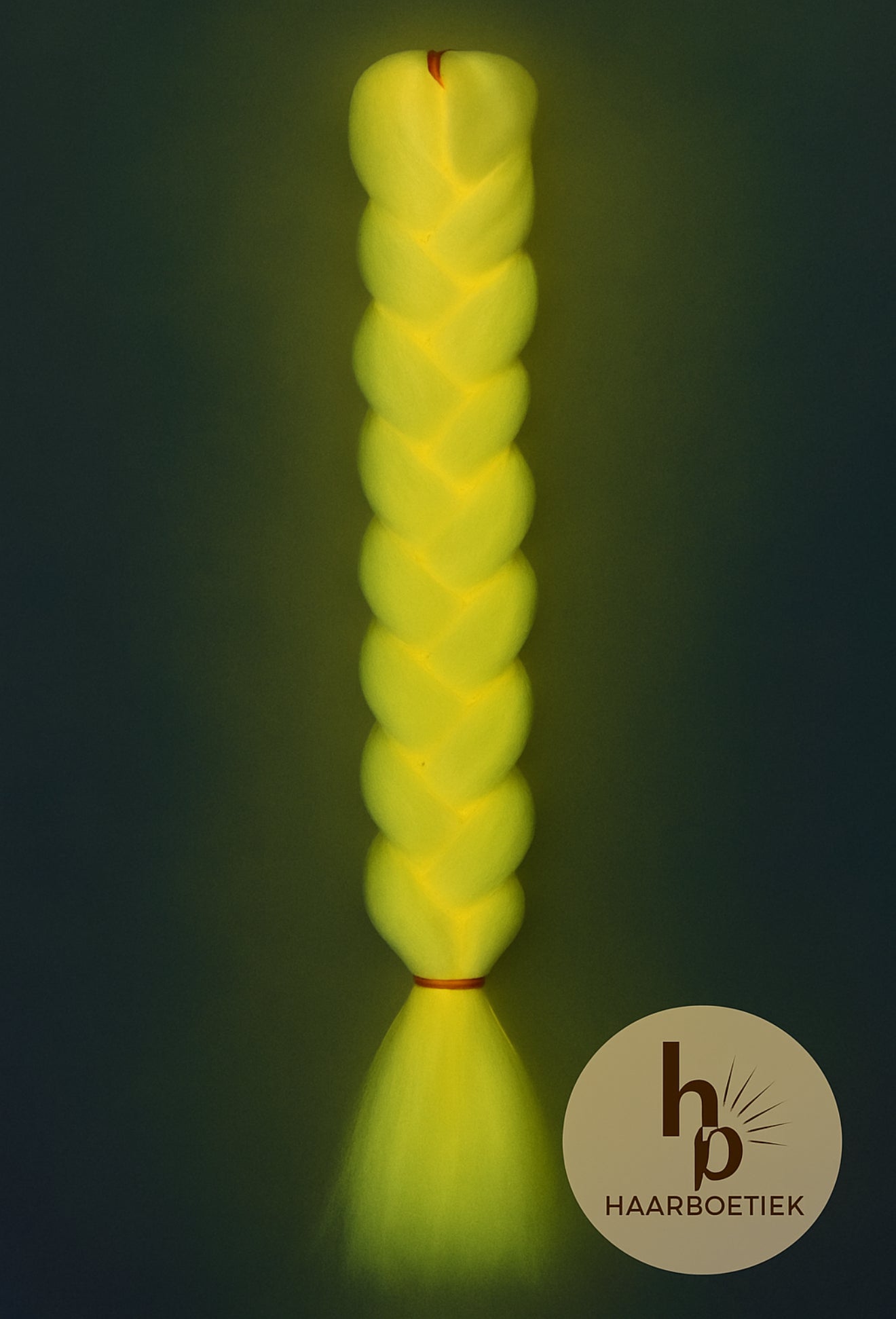 Invlecht haar roze Glow in de dark | De haarboetiek